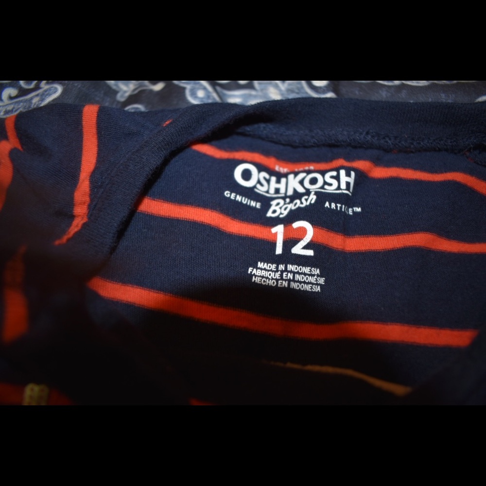 Long sleeve OshKosh shirt - Picture 3 of 3